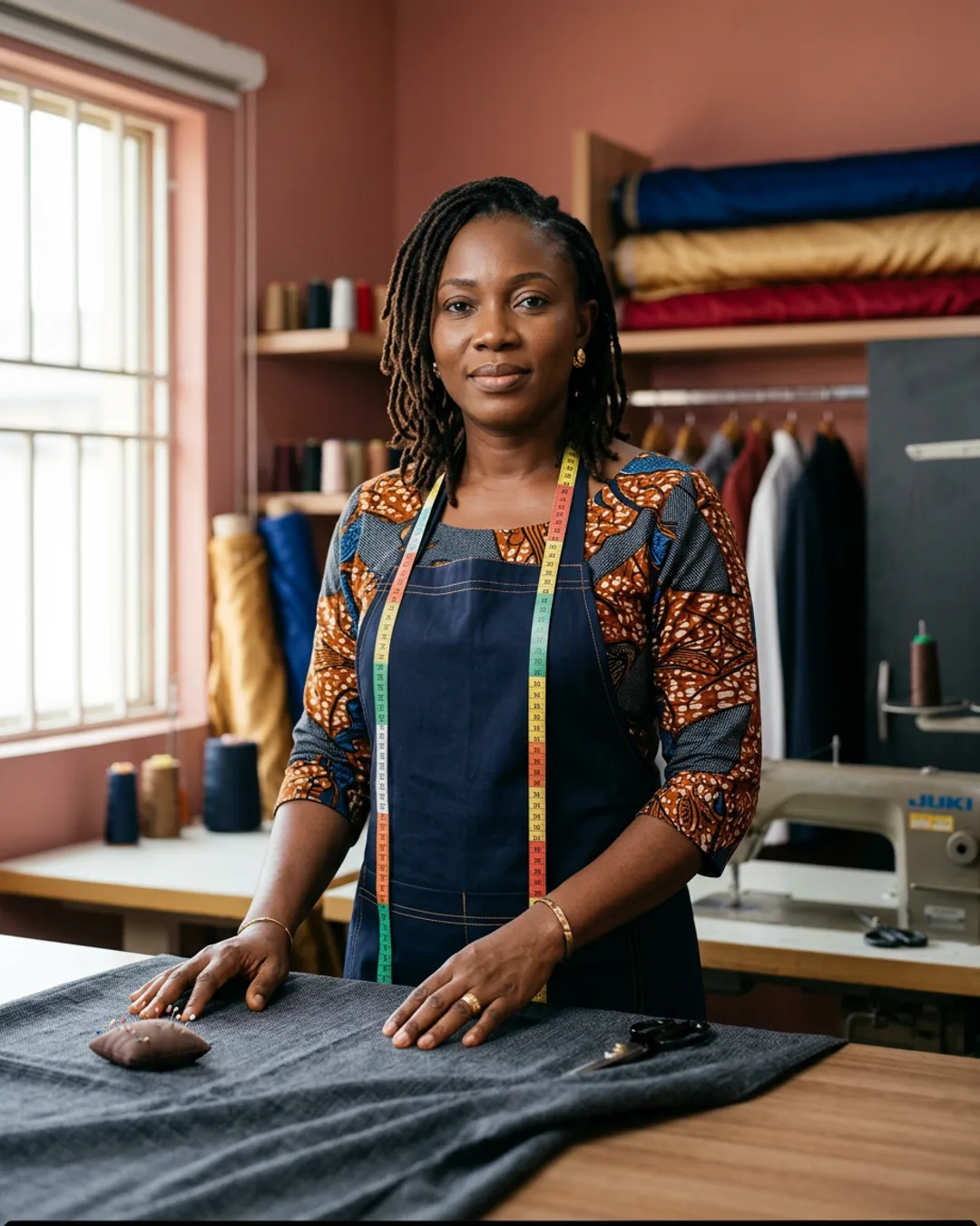 Favour, founder of Favour P Stitches
